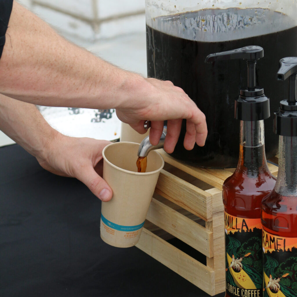 Self Serve Cold Brew Latte Bar